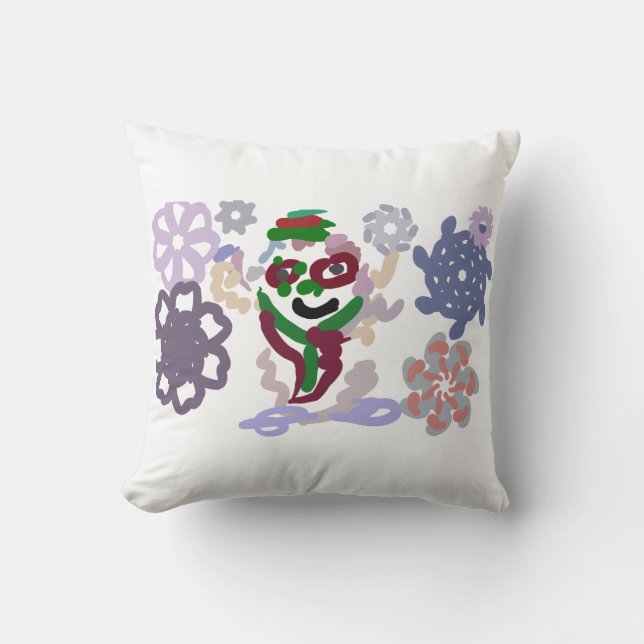 Yeti winter rock kudde (Framsida)