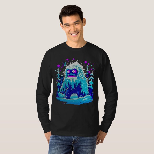 Yeti Winter Wonderland T Shirt (Hel framsida)