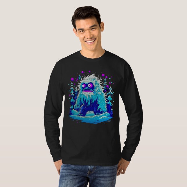 Yeti Winter Wonderland T Shirt (Hel framsida)