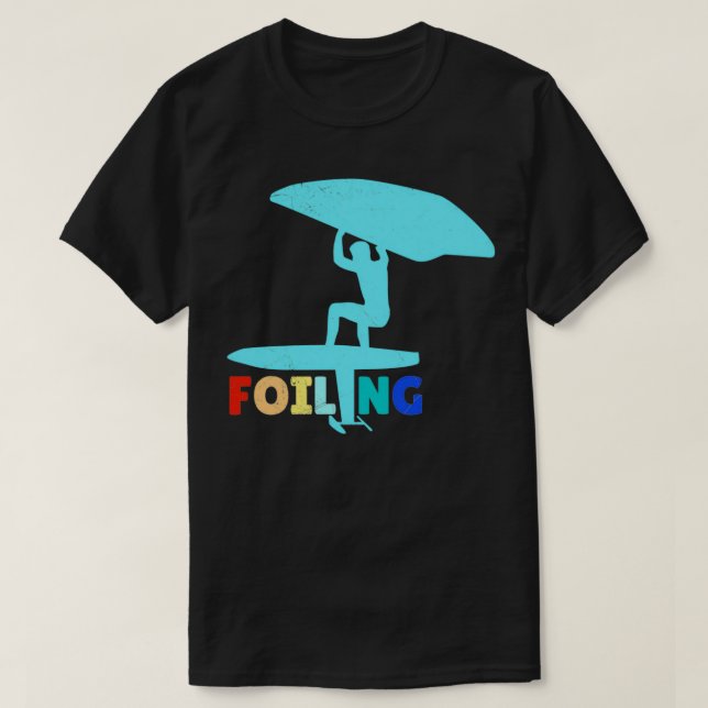 Yfer Foiling Vinge Foiling Älskare Gift Idea 3 T Shirt (Design framsida)