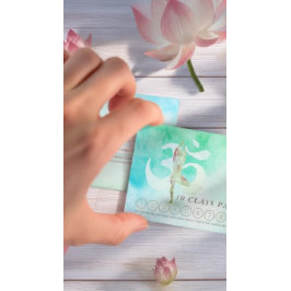 YGA 10-klassens Möte meditationsdos om Tidsbeställning Kort