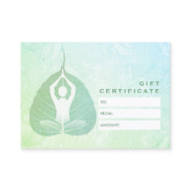 YGA-instruktör Studio-presentkort Bodhi Löv