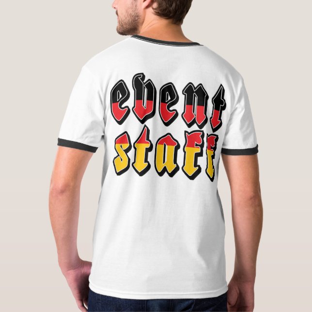 YGAC bemannar skjortan T-shirt (Baksida)