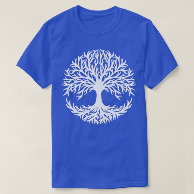 Yggdrasil Celtic Livets träd livets träd T Shirt (Design framsida)