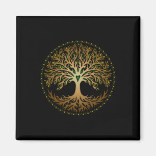Yggdrasil, Celtic, Träd, Life, Norse, Mythology, Magnet