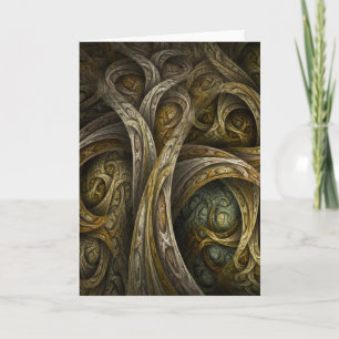 "Yggdrasil" hälsningkort Kort