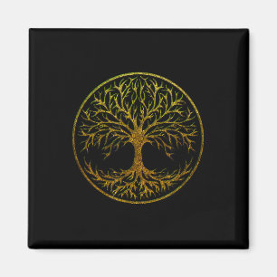 Yggdrasil, keltiska Livets träd, norsk mytologi Magnet