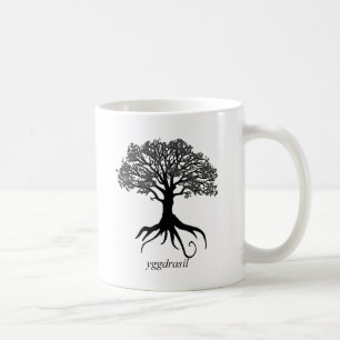 Yggdrasil livets träd kaffemugg