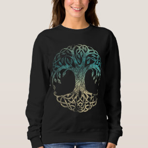 Yggdrasil Livets träd Norse Viking Symbol Worn Co T Shirt