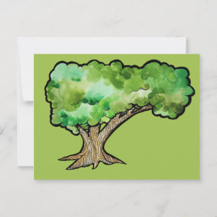 Yggdrasil Norse Livets träd Vykort