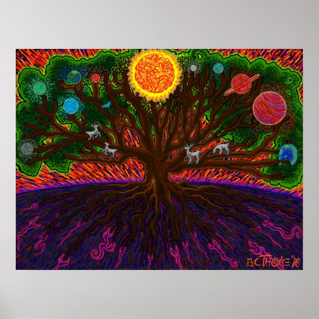 Yggdrasil Poster (Framsidan)