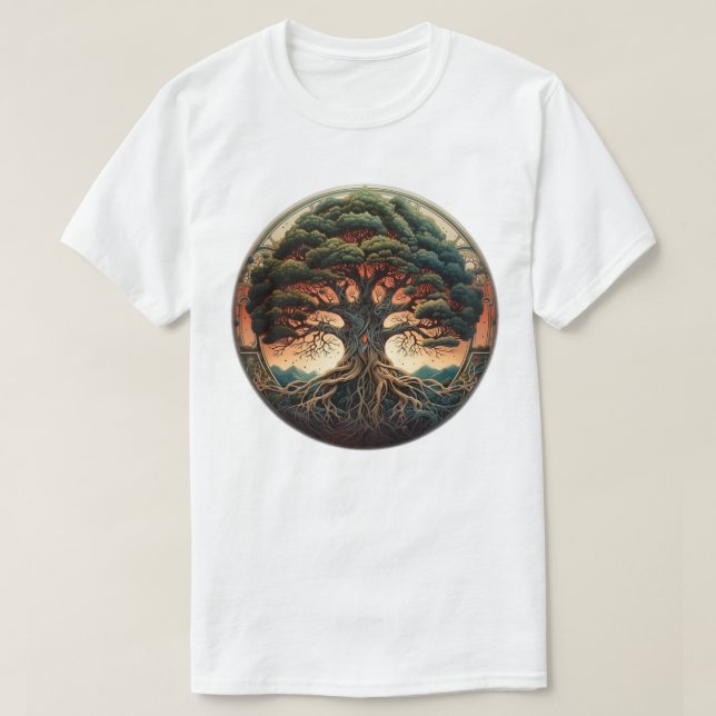 Yggdrasil T Shirt (Design framsida)