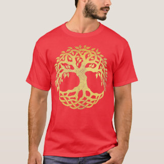 Yggdrasil the Norse ree of Life Viking Rune T Shirt