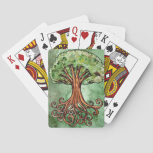 Yggdrasil Träd Norse Mythology Casinokort