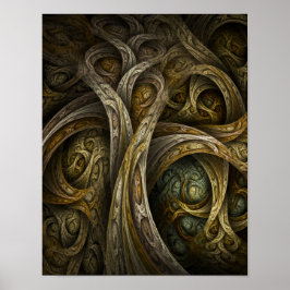 "Yggdrasil" Utskrift av finkonst Poster