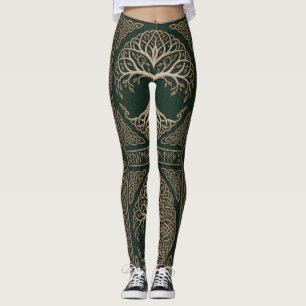 Yggdrasils gyllene arv leggings
