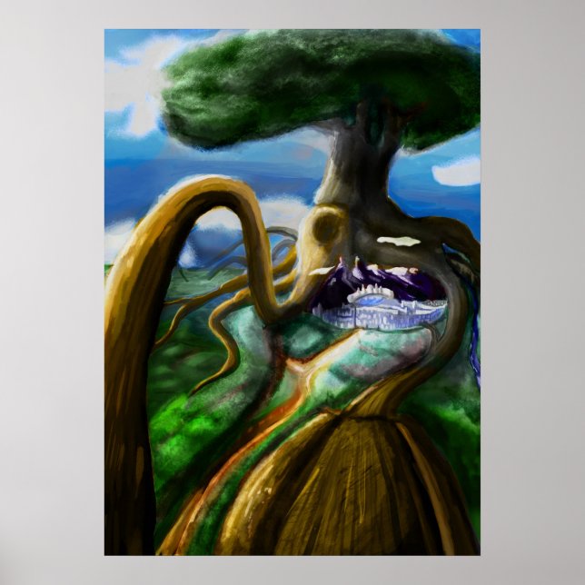 Yggdrassil Poster (Framsidan)