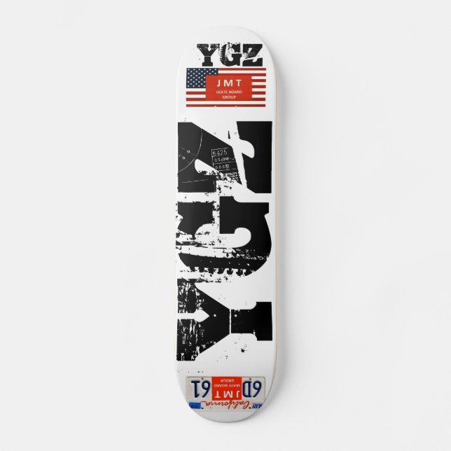 YGZ  JMT Skateboard blir (Framsida)
