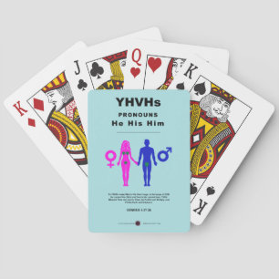 YHVH's Pronouns Casinokort
