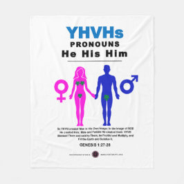 YHVH's Pronouns Fleecefilt