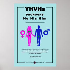 YHVH's Pronouns Poster