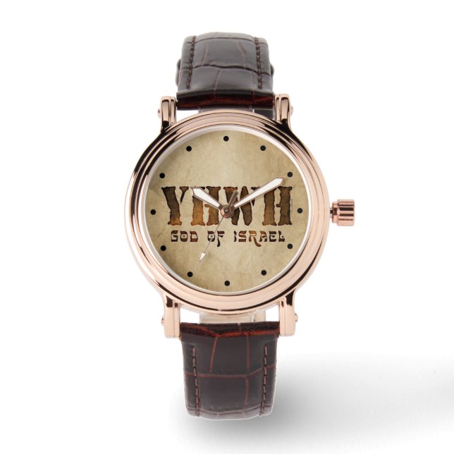 YHWH Jehovah Armbandsur (Framsida)