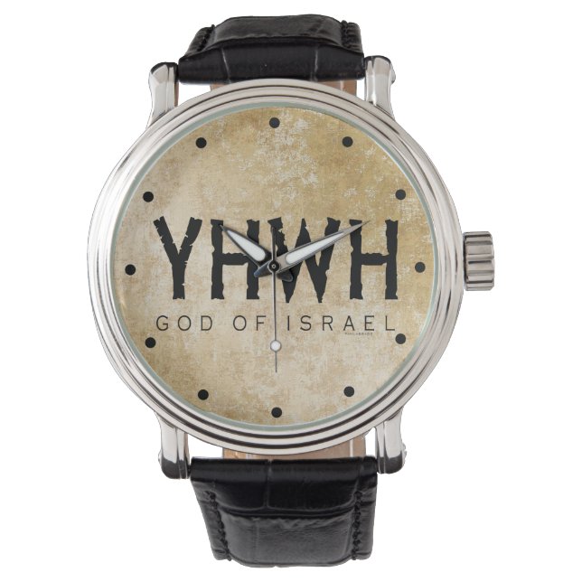 YHWH (Jehovah) Armbandsur (Framsida)