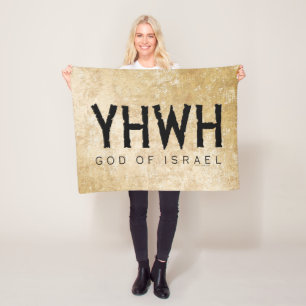 YHWH (Jehovah) Fleecefilt