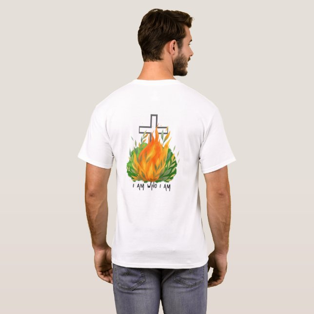 YHWH Konstnärlig T Shirt (Hel baksida)