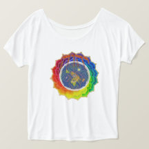 YHWH TÄCKER EARTH~Canvas den Slouchy T-tröja
