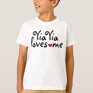 Yia Yia älskar mig skjortan T Shirt