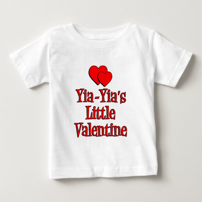 Yia-Yias lilla Valentine T Shirt (Framsida)