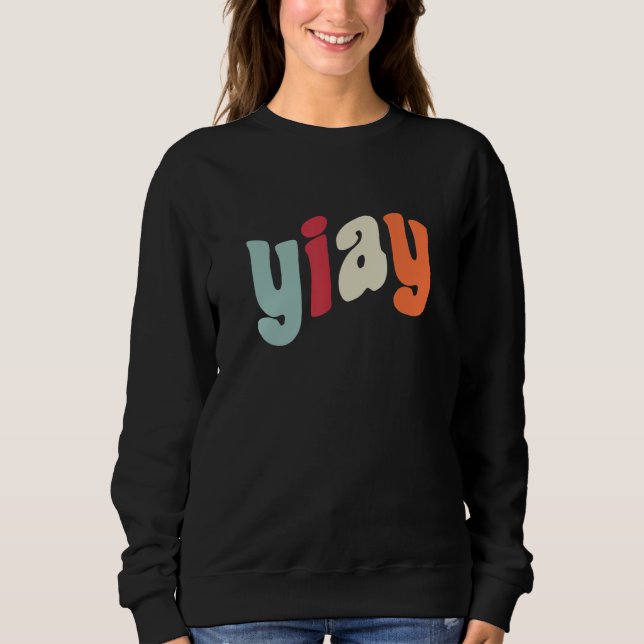 YIAY Roligt Meme Igår Frågade Jag Dig Akronym Förk T Shirt (Framsida)