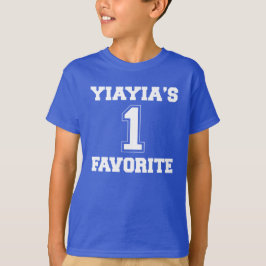 Yiayias favorit Grandchild #1 Unisex Child's Tee