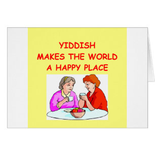 yiddish hälsningskort