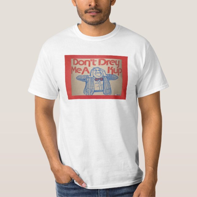 Yiddish ordstäv t-shirt (Framsida)