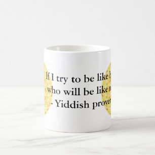 Yiddish proverb kaffemugg
