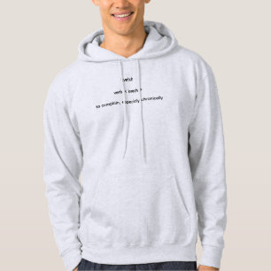 Yiddisk kvech saker hoodie