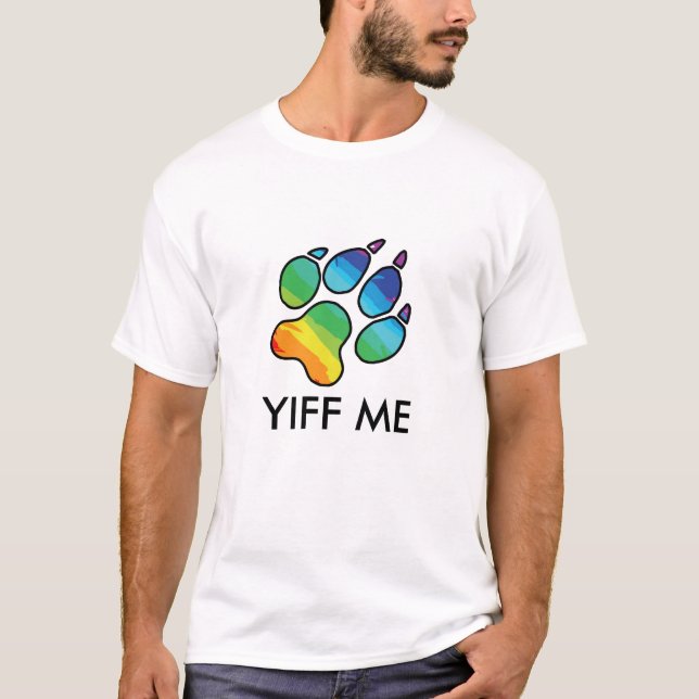 Yiff mig t shirt (Framsida)