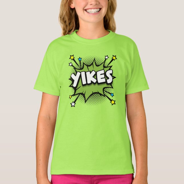 Yikes! Comic T-Shirt (Framsida)
