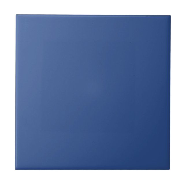 Yimin Blue Solid Färg Tile Kakelplatta (Framsidan)