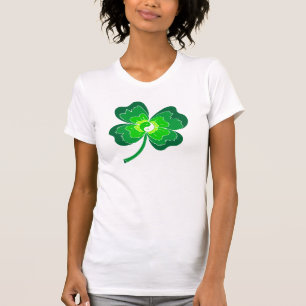 Yin fyrklövra Yang Tee Shirt