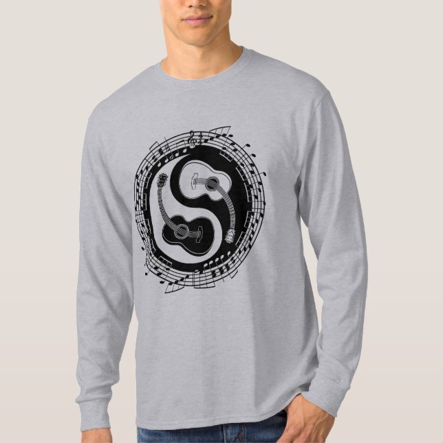 Yin Guit beteckningssystem T-shirt (Framsida)