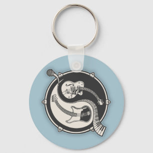 Yin musikband nyckelring