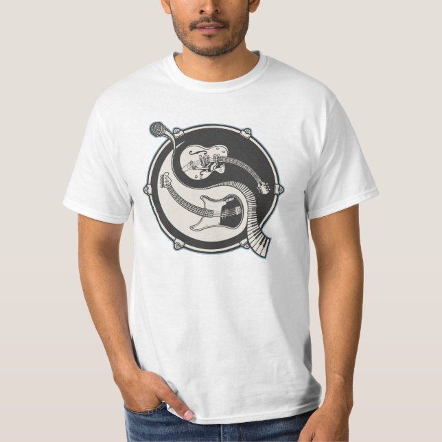 Yin musikband t-shirt (Framsida)