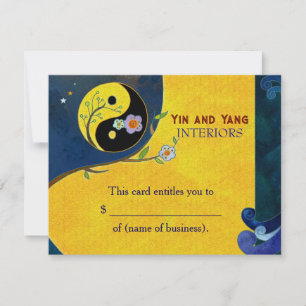 Yin n Yang Business Gift-certifikat