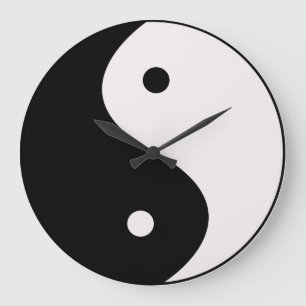 Yin och den Yang väggen tar tid på Stor Klocka