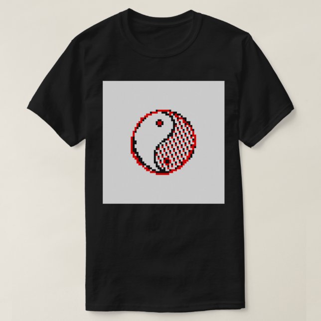 Yin och Yang 2 T Shirt (Design framsida)