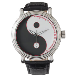 Yin och Yang "Allt är som det ska vara..." Armbandsur