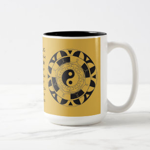 Yin och Yang Asian Symbol Meanings Mugg